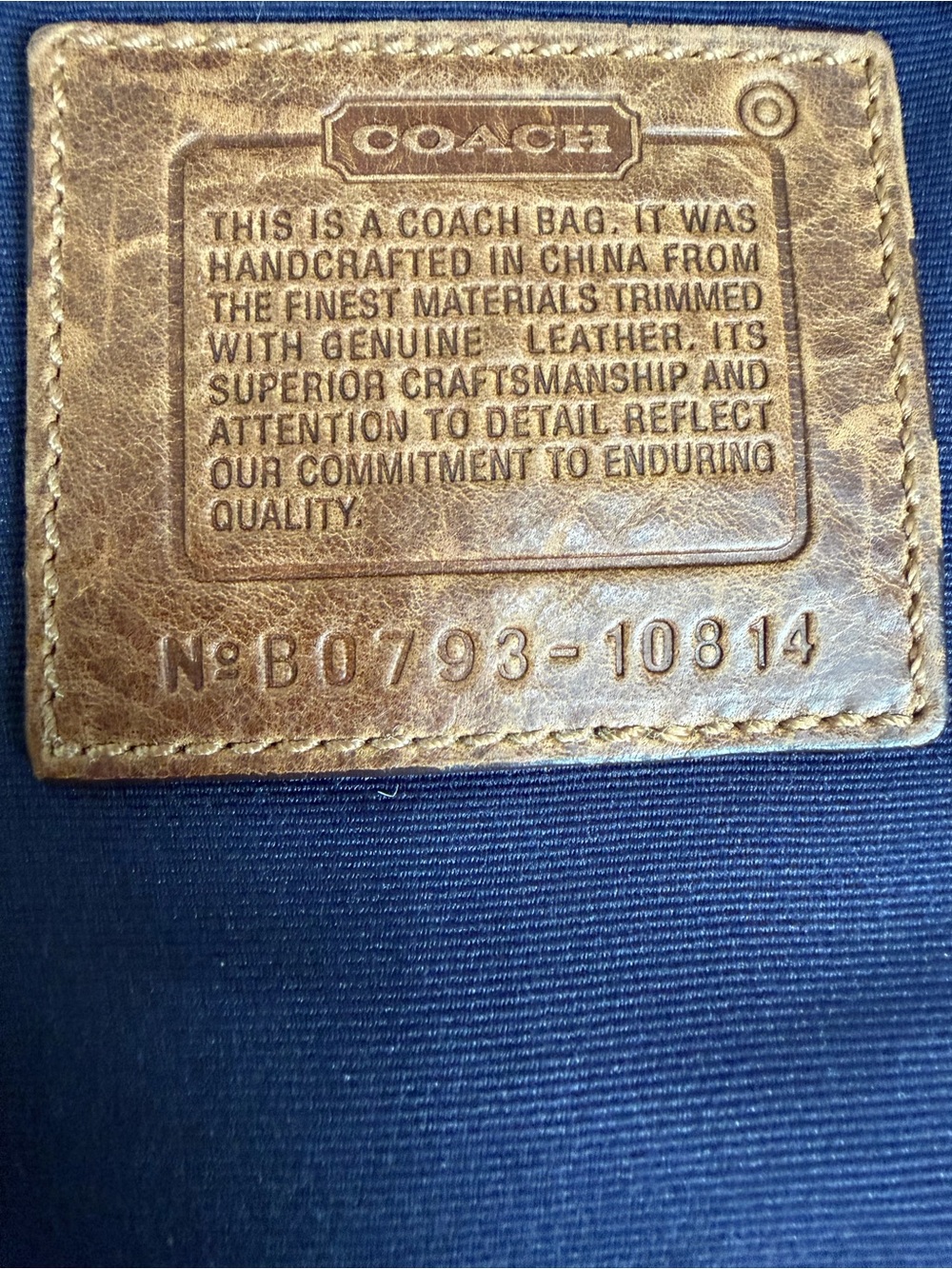 Coach Carly Patchwork Hobo - Picture 10 of 10
